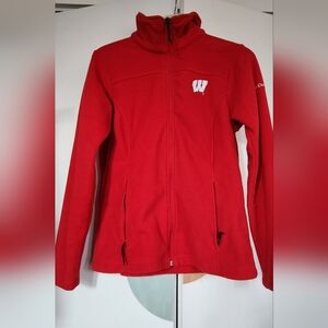 Columbia Bold Red Zip Fleece Apparel